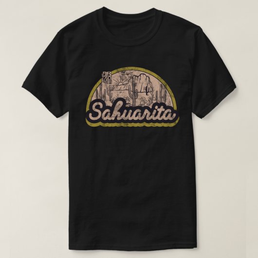 サワリタ（アリゾナ州） Tシャツ (デザイン正面)