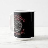 サワードゥーの恋人 - バレンタインに贈る面白パンの贈り物 コーヒーマグカップ (正面左)