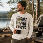 サワードウが発酵するの待ってるだけカエル トライブレンドＴシャツ
