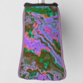 サワーマーブルゴルフヘッドカバー ゴルフヘッドカバー (回転90)