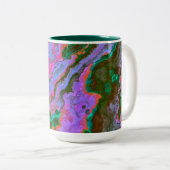 サワーマーブルツートーンコーヒーマグ ツートーンマグカップ (正面右)