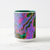 サワーマーブルツートーンコーヒーマグ ツートーンマグカップ (中央)