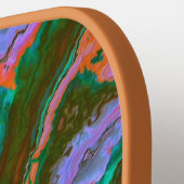 サワーマーブルピックボールパドル ピックルボールラケット (左詳細)