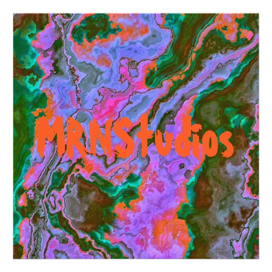 サワーマーブルフォトプリント フォトプリント (正面)