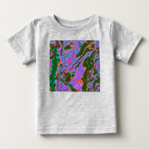 サワーマーブルベビーTシャツ ベビーTシャツ
