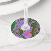 サワーマーブルワイングラスラベル ワイングラスタグ (クローズアップ)