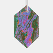 サワーマーブル ガラスオーナメント (正面右)