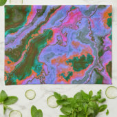 サワーマーブル キッチンタオル (折り畳み)