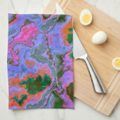 サワーマーブル キッチンタオル (四つ折り)