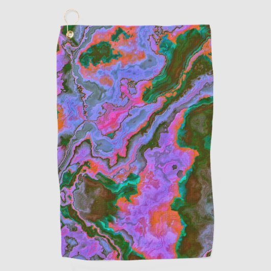 サワーマーブル ゴルフタオル (正面)