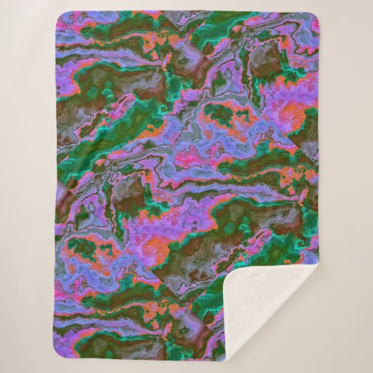 サワーマーブル シェルパブランケット (正面)