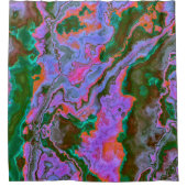 サワーマーブル シャワーカーテン (正面)