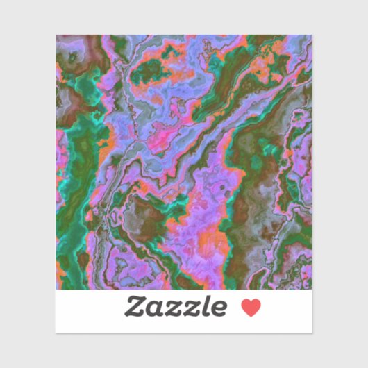 サワーマーブル シール (シート)