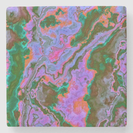 サワーマーブル ストーンコースター (正面)