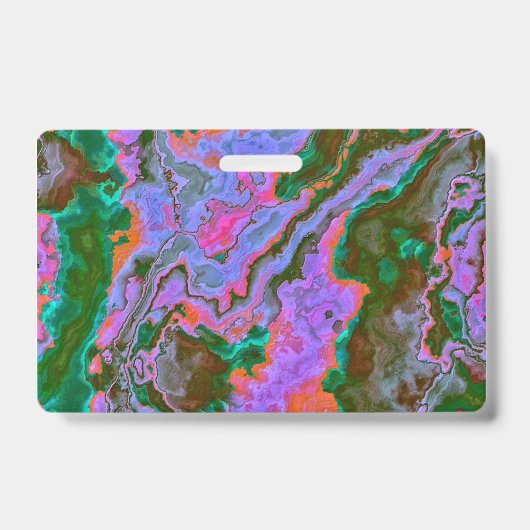 サワーマーブル バッジ (表面)