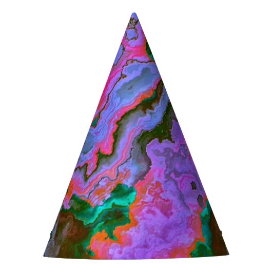 サワーマーブル パーティーハット (正面)