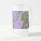 サワーマーブル フロストグラスビールジョッキ (正面右)