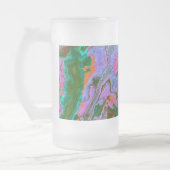 サワーマーブル フロストグラスビールジョッキ (左)