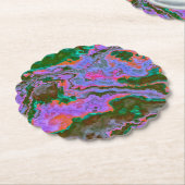 サワーマーブル ペーパーコースター (アングル)