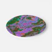 サワーマーブル ペーパープレート (アングル)