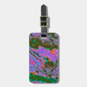 サワーマーブル ラゲッジタグ (正面縦)