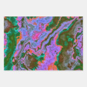 サワーマーブル ラッピングペーパーシート (正面3)