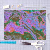 サワーマーブル 薄葉紙 (クラフト)