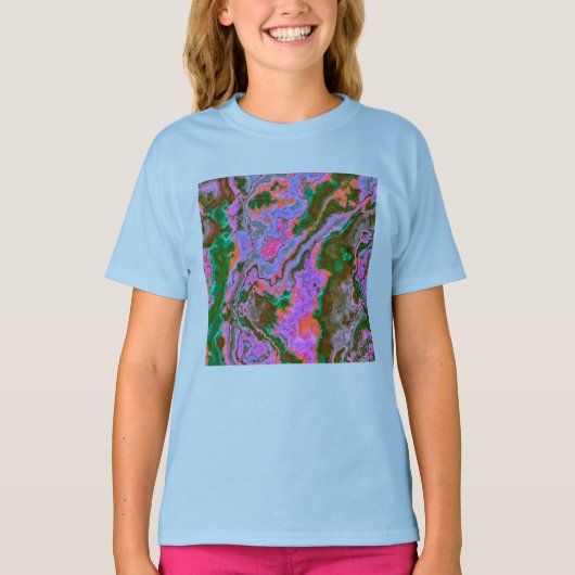 サワーマーブルTシャツ Tシャツ (正面)