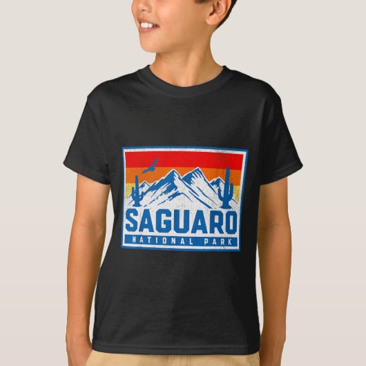 サワーロ国立公園 Tシャツ (正面)