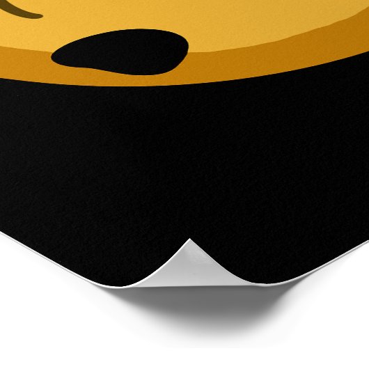 サワー生地おもしろいベーキングプンダークBG ポスター (角)