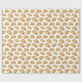 サワー生地パンおもしろい食品 ラッピングペーパー (フラット)