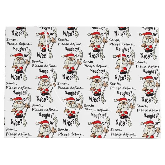 サンおもしろいタいけなまたはニース ラージペーパーバッグ (正面)