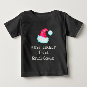 サンおもしろいタのクッキーに最も近い ベビーTシャツ