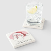 サンおもしろいタカスタムコースター ストーンコースター (横)