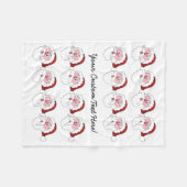 サンおもしろいタカスタムフリースブランケット フリースブランケット (正面(横))