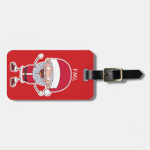 サンおもしろいタカスタム文字ラゲージタグ ラゲッジタグ (正面横)