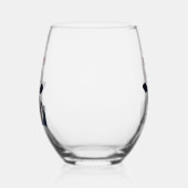 サンおもしろいタベビークリスマスホルスタインカウズ ステムなしワイングラス (左)