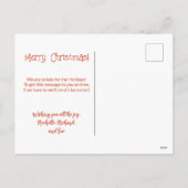 サンおもしろいタレトロクリスマスイブ葉書 シーズンポストカード (裏面)