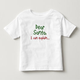 サンおもしろいタ引用文幼児クリスマスの子供服 トドラーTシャツ
