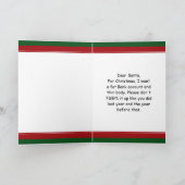 サンおもしろいタ親愛...成人女性からの手紙 シーズンカード (内部)