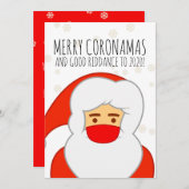 サンおもしろいタ顔マスクコロメリーナマ シーズンカード (正面/裏面)