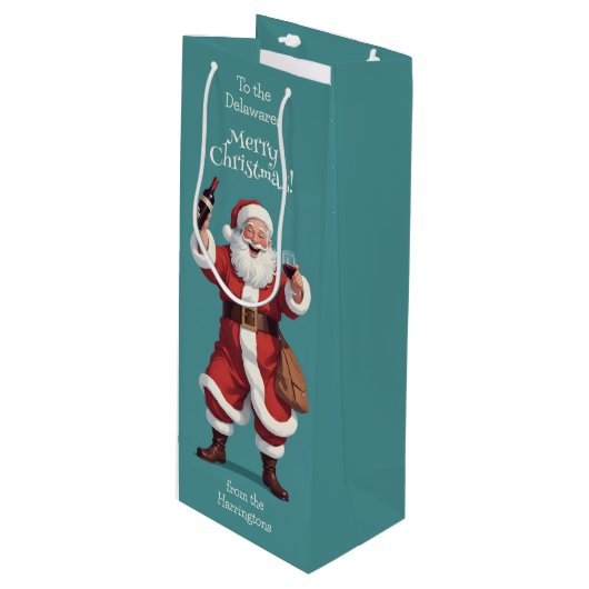 サンおもしろいタ飲 ワインギフトバッグ (正面アングル)