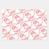 サンおもしろいタ ラッピングペーパーシート (正面3)