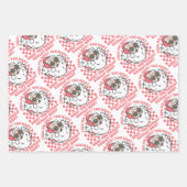 サンおもしろいタ ラッピングペーパーシート (正面)