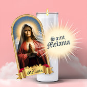 サンおもしろいメラニア祈りの言葉キャンドル シール