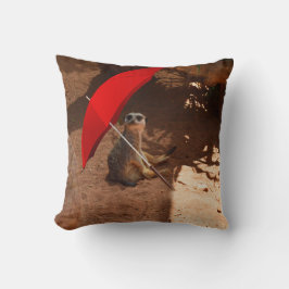 サンおもしろいメ頭が切れるルカートは傘の下に クッション