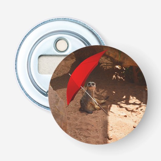 サンおもしろいメ頭が切れるルカートは傘の下に 栓抜き (正面)