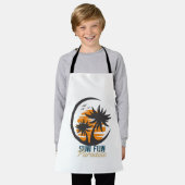 サンおもしろい楽園 エプロン (着用した状態)