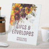 サンきらめくとワインのギフトと封筒 台座サイン (インサイチュ)