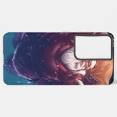 サンすごいタ SAMSUNG GALAXYケース (裏面横)